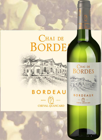 Chai De Bordes Blanc 2019 Bordeaux Cheval Quancard