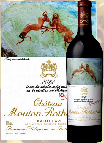 Château Mouton Rothschild 2012 Premier Grand Cru de Pauillac
