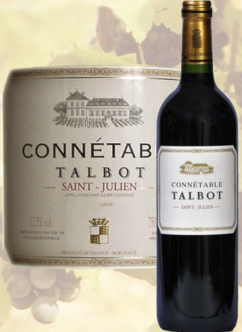 Connetable du Château Talbot 2016 Second Vin de Saint-Julien