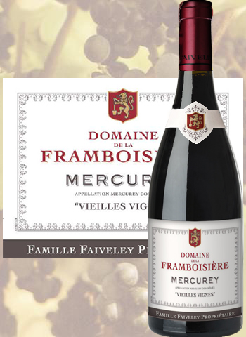 Mercurey Rouge Vieilles Vignes 2015 Domaine de la Framboisière