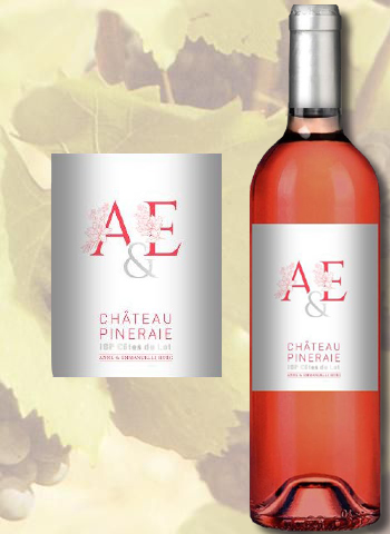 Vin Rosé A&E 2022 Château Pineraie