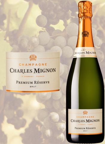 Champagne Premium Réserve Brut Charles Mignon