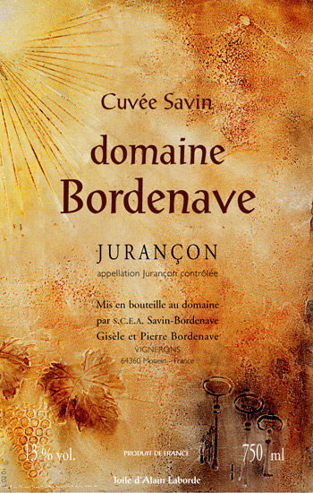 Cuvée Savin 2010 Domaine Bordenave