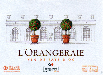 L'Orangeraie de Pennautier Rouge 2015 Pays d'Oc Lorgeril