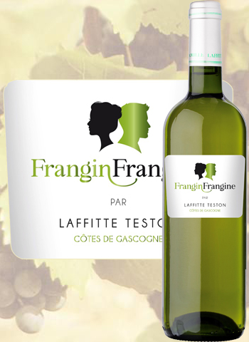 Frangin Frangine Blanc Sec 2021 Château Laffitte Teston