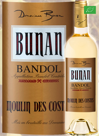 Moulin des Costes Blanc 2023 Bandol Bio Bunan